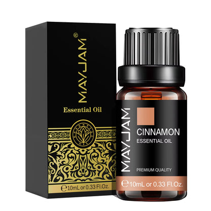 🌿 Aceites Esenciales 10 ml – Lavanda, Jazmín, Eucalipto, Vainilla, Sándalo, Bergamota, Romero, Citronela y Canela