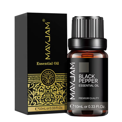🌿 Aceites Esenciales 10 ml – Lavanda, Jazmín, Eucalipto, Vainilla, Sándalo, Bergamota, Romero, Citronela y Canela