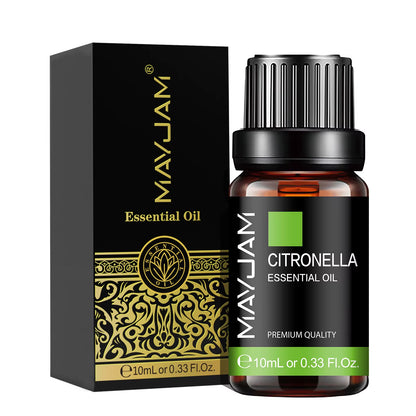 🌿 Aceites Esenciales 10 ml – Lavanda, Jazmín, Eucalipto, Vainilla, Sándalo, Bergamota, Romero, Citronela y Canela