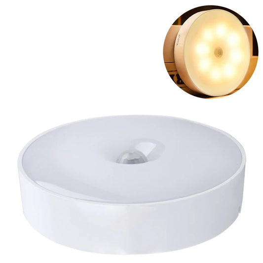 ✨ Lámpara LED Nocturna con Sensor de Movimiento y Base Magnética – Recargable por USB ✨